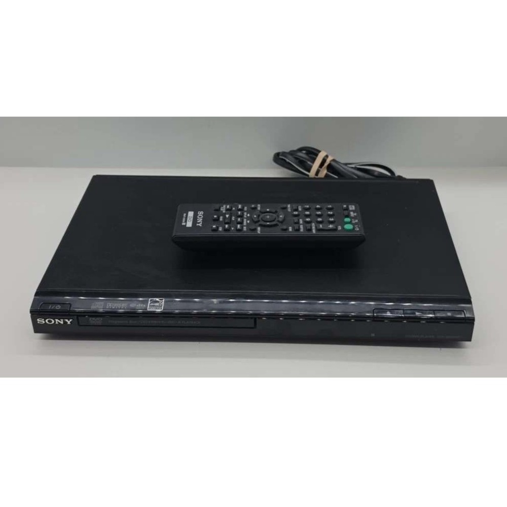 Sony DVP-SR200P DVD CD Player Progressive Scan Black with Remote Control